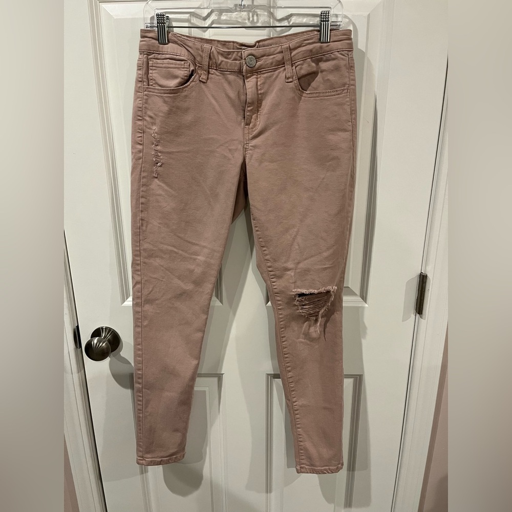 Authentic American Heritage Size 11 Pink Low Rise Jegging